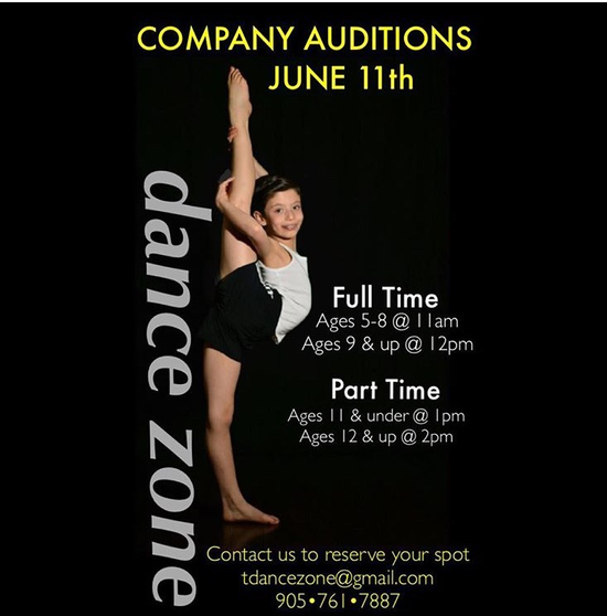 Company Auditions!